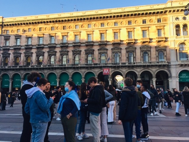 Place du duomo Milan