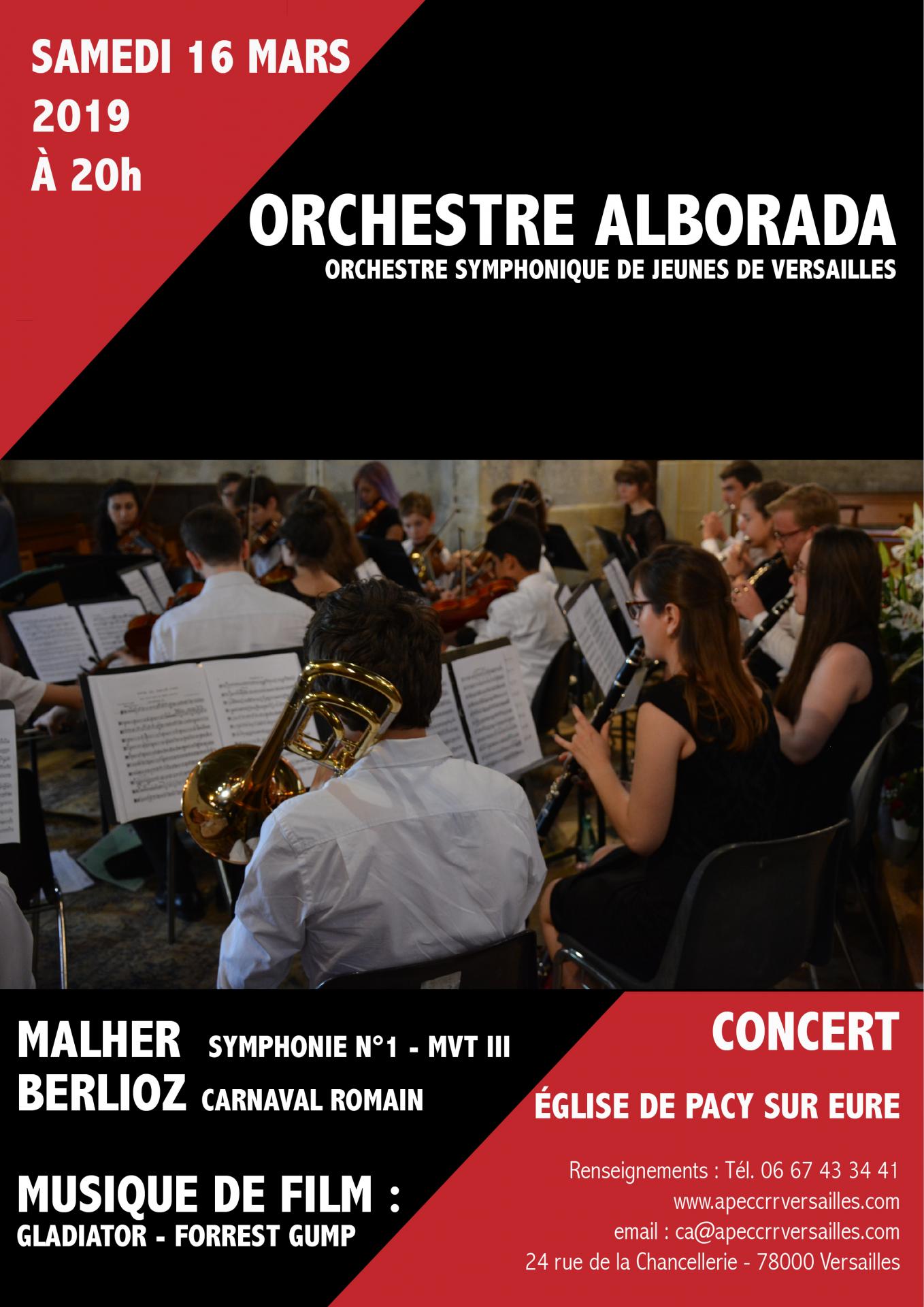 Affiche concert pacy sur eure